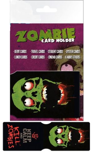 Zombies Keep Calm And Kill Card Holder