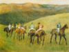 Edgar Degas - Racehorses Art Print