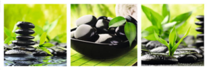 Wellness Zen Spa Triptych Jumbo Poster