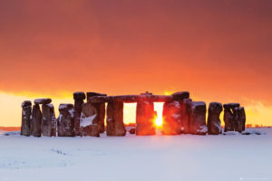 Stonehenge by Tom Mackie Poster