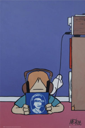 Pete McKee - Rites Of Passage Poster (some wear)