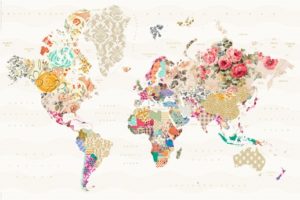 World of Patterns Poster
