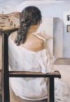Salvador Dali - Girl From The Back Art Print