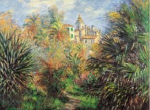Claude Monet - Gardens Of Bordighera Art Print