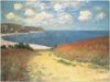 Claude Monet - Meadow Road To Pourville - 1882