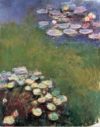 Claude Monet - Water Lilies Harmony In Blue Art Print