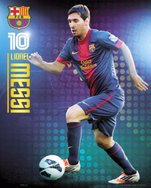 Barcelona Messi 2012/2013 Mini Poster