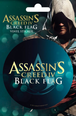 Assassin's Creed Black Flag Logo Sticker