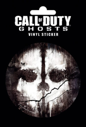 Call of Duty Ghosts Skull Sticker