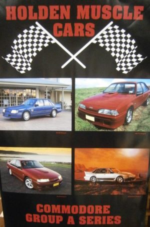 Holden Muscle Cars Poster