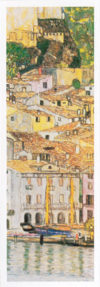 Gustav Klimt - Malcesine On Lake Garda Art Print