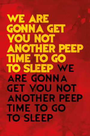 Film Quotes Evil Dead Sleep Poster