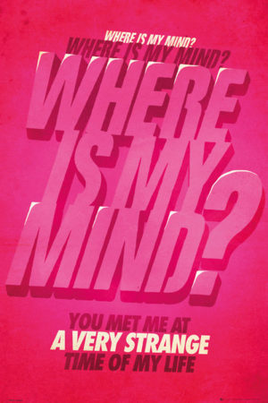 Film Quotes Fight Club Where Is My Mind Poster
