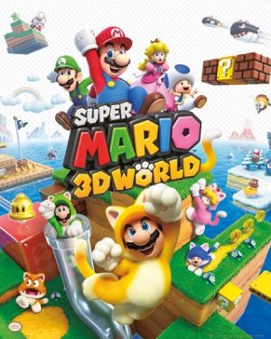 Nintendo Mario 3D World Mini Poster