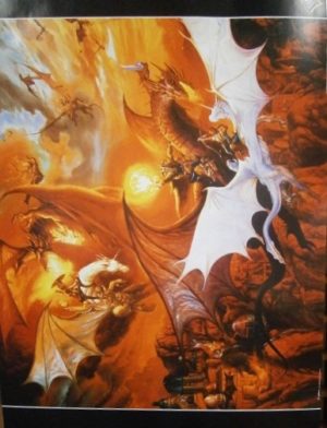 Wizards of the Coast Sky Battle Poster