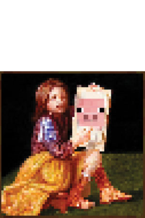 Minecraft Pig Pixel Poster