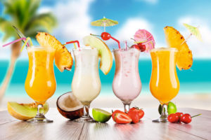 Cocktails Summer Time Poster
