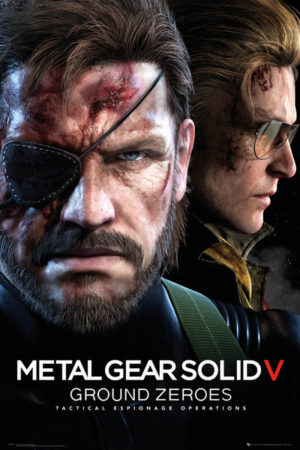 Metal Gear Solid V Ground Zeroes Game Cover Poster
