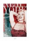 Marilyn Monroe New York Red Art Print