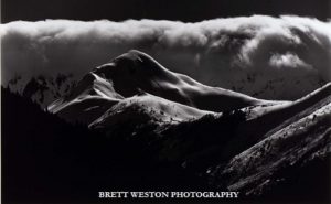 Mountains by Brett Weston Poster