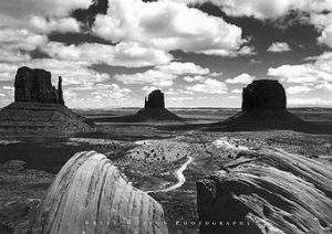 Desert Plateau by Brett Weston Poster