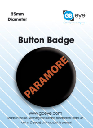 Paramore Name Badge Single