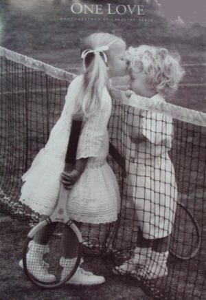 One Love Children Tennis Poster