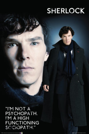 Sherlock Sociopath Poster