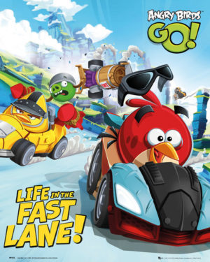 Angry Birds Go Race Poster