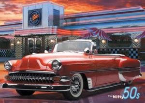 The Nifty 50s Chevy Car Poster