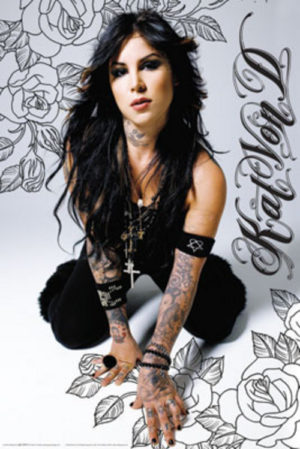 Kat Von Dee Crawl Poster