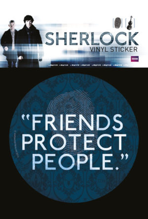 Sherlock Friends Sticker