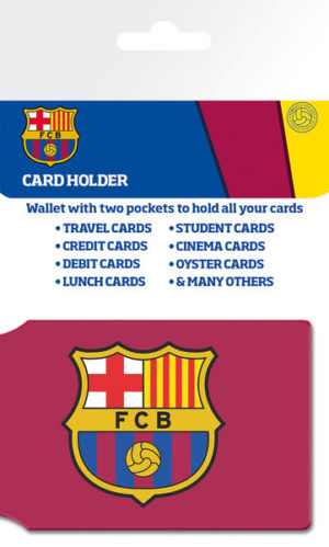 Barcelona Crest Card Holder