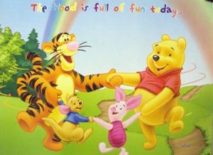 Winnie the Pooh In The Wood Mini Poster