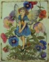 The Pansy Fairy Mini Poster