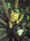 Kittens on Wheel Mini Poster