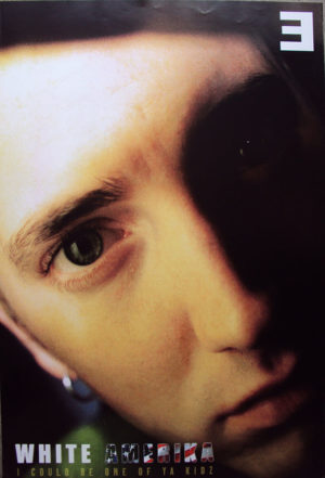 Eminem White Amerika Poster