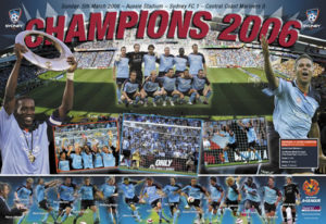 Sydney FC Champions 2006 Sports Print