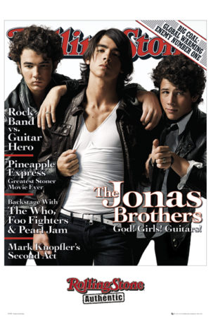 Rolling Stone Cover Jonas Brothers Poster