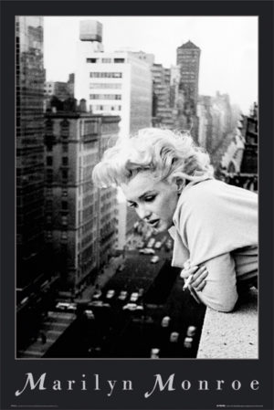 Marilyn Monroe Street Poster