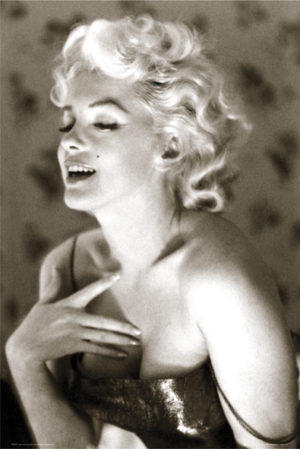 Marilyn Monroe Glow Poster (Some wear)
