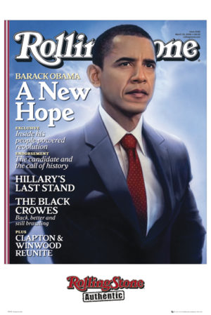 Rolling Stone Cover Barack Obama Poster