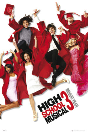 High School Musical 3 Graduation Poster (Published 2008, some wear)