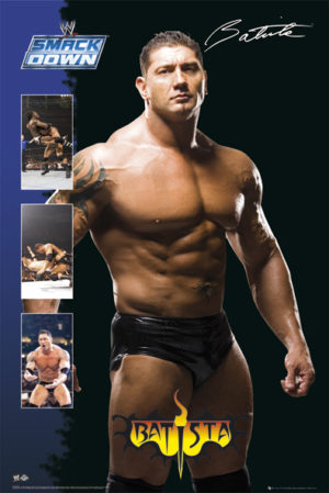 WWE Batista Montage Poster