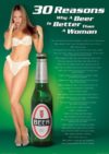 Thirty Reasons Why A Beer Is Better Than A Woman