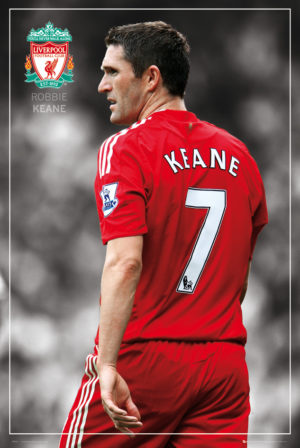 Liverpool Robbie Keane Poster