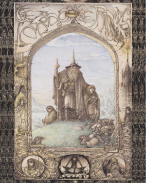 Jimmy Cauty - The Lord of the Rings Artwork Mini Poster
