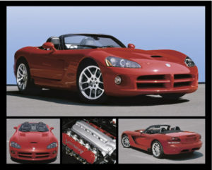 Viper SRT-10 Car Mini Poster