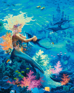 Ocean Hug Mini Poster