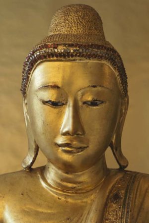 Golden Buddha Poster